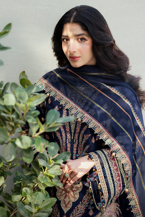 Jazmin | Shahkaar Luxury Lawn 25 | SL25-D8 -  Jazmin Ladies Clothes - Original Designer Dress - House of Maryam