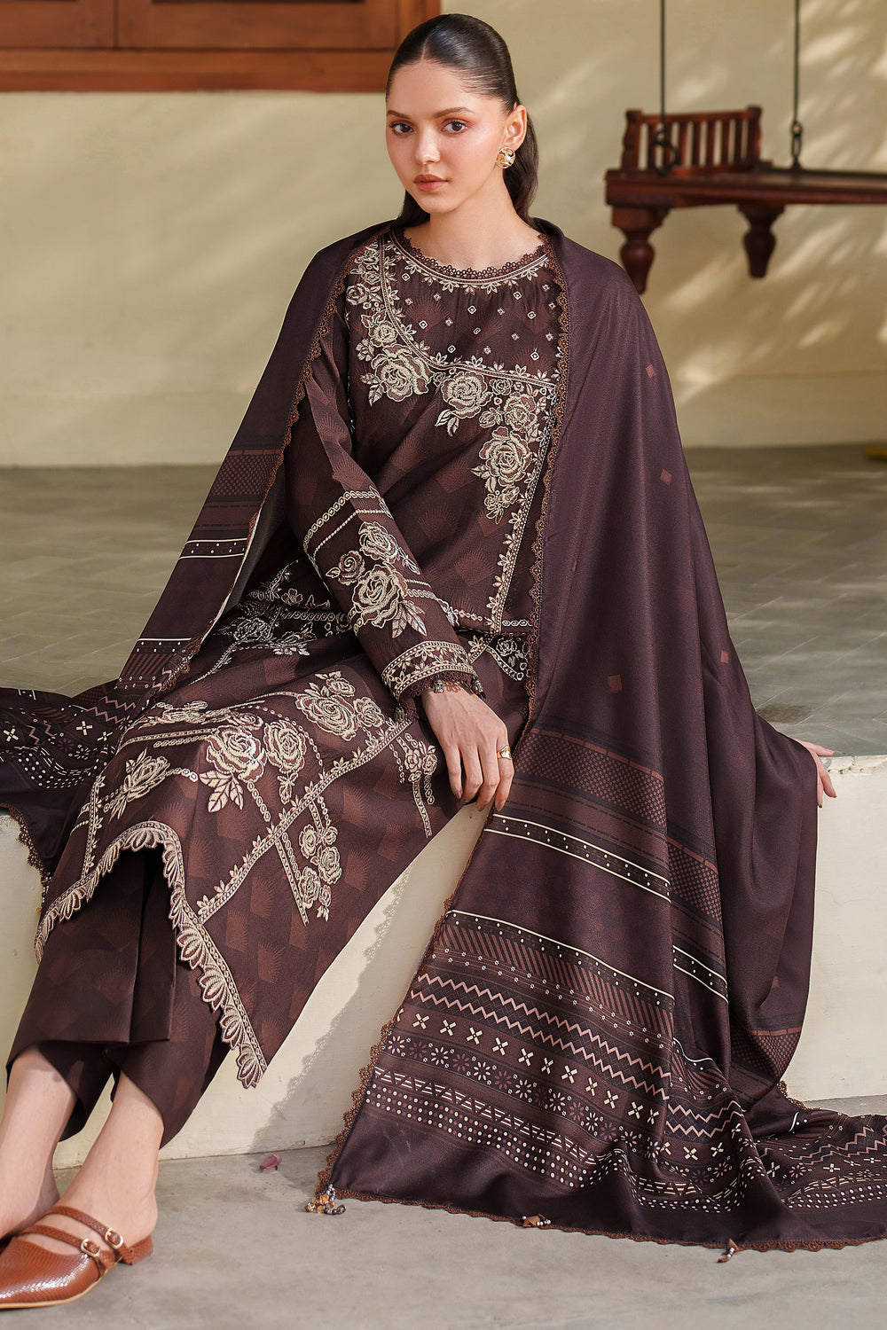 Farasha | Meline Premium Viscose 25 | Autumn Rose-8
