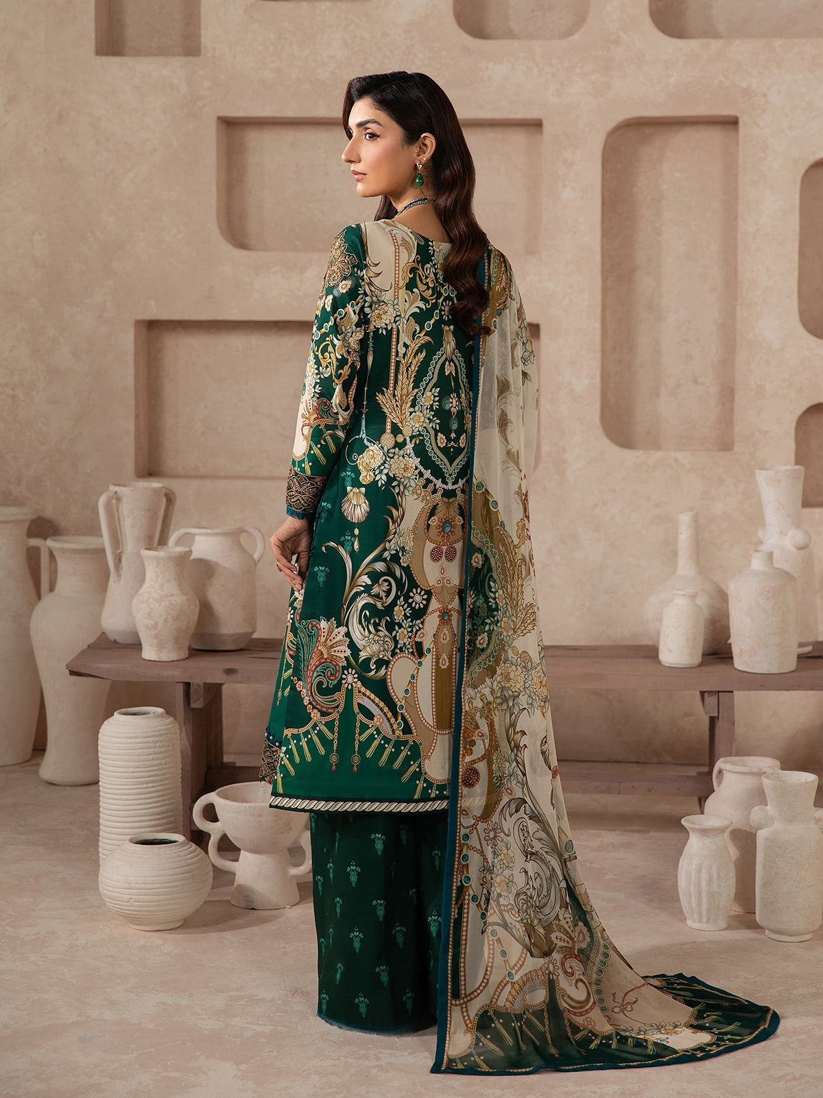 Gulaal | Syra Lawn 26 | Vantae D - 3, image 2