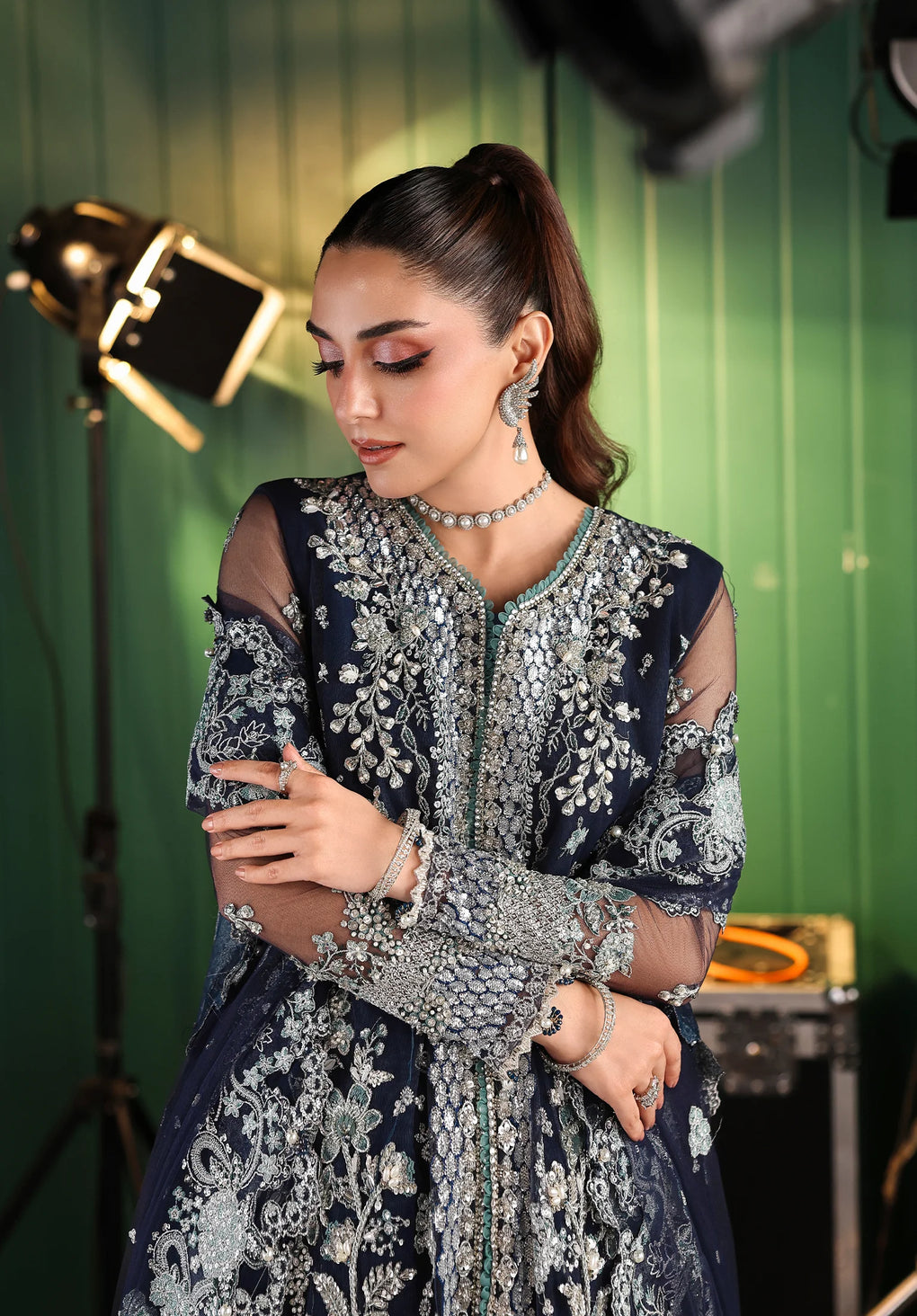 Elaf Premium | Stardom Formal Handwork 25 | ESH-06 SKYFALL -  Elaf Premium Ladies Clothes - Original Designer Dress - House of Maryam
