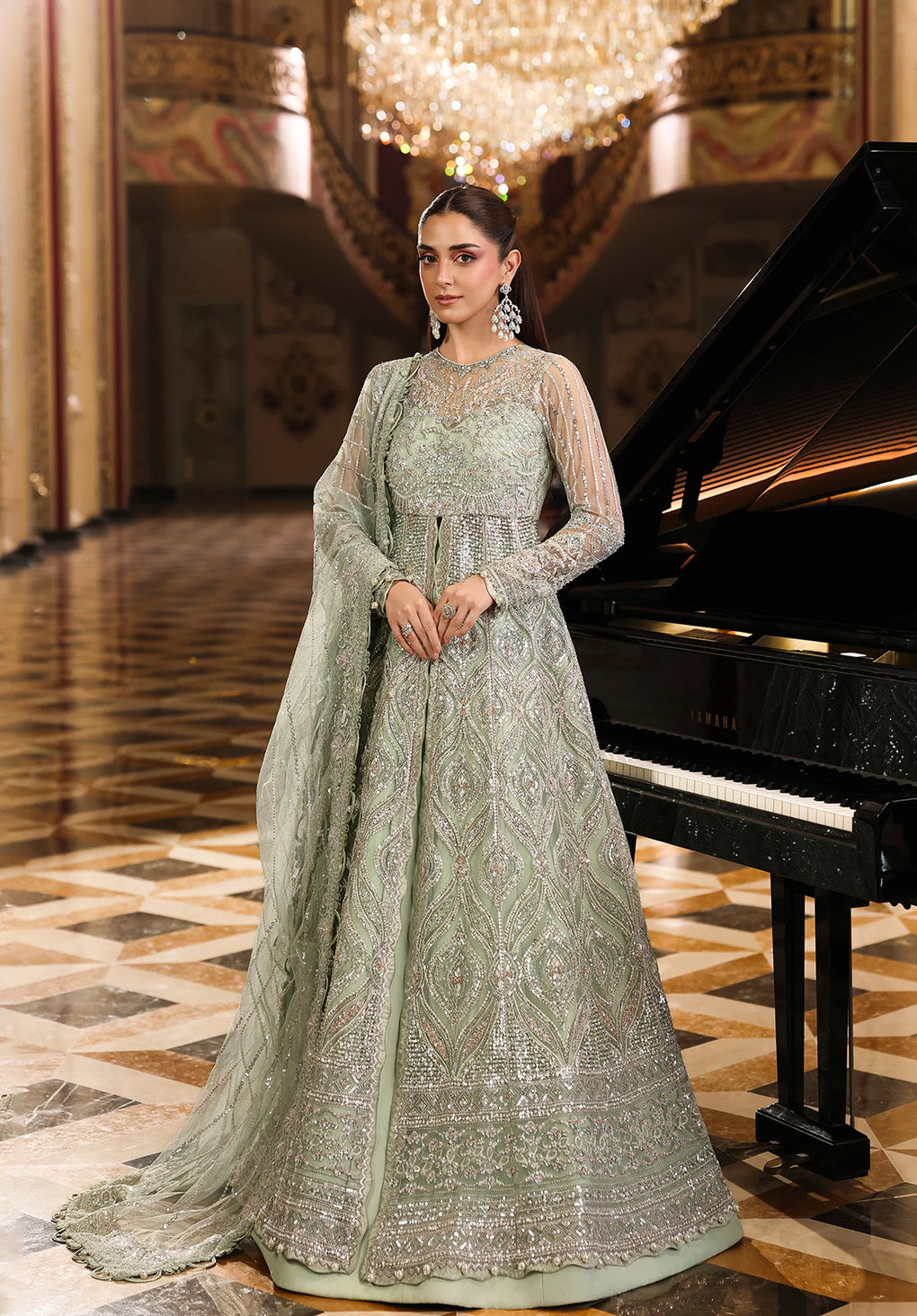 Elaf Premium | Stardom Formal Handwork 25 | ESH-10 DIANA -  Elaf Premium Ladies Clothes - Original Designer Dress - House of Maryam