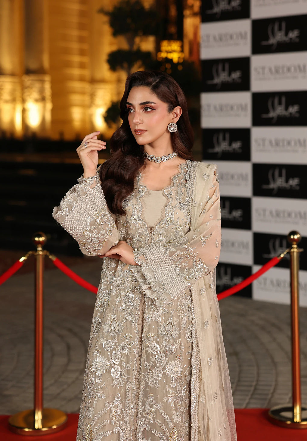 Elaf Premium | Stardom Formal Handwork 25 | ESH-08 STARDUST -  Elaf Premium Ladies Clothes - Original Designer Dress - House of Maryam