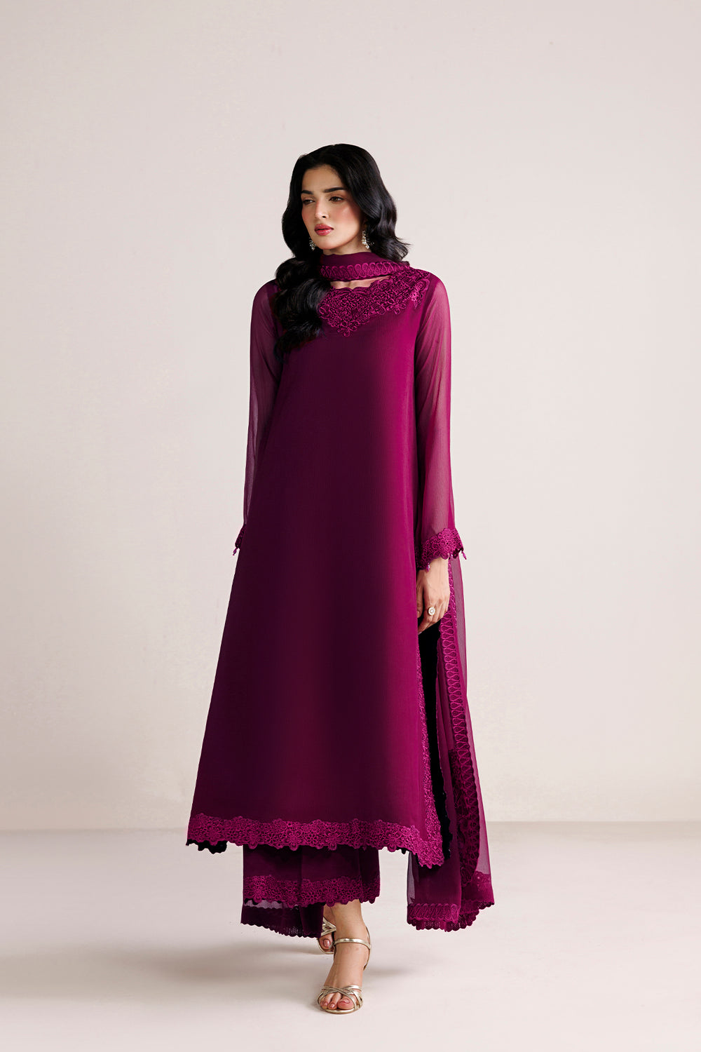 Farasha | Chiffon Essentials 26 | Rouge Divine