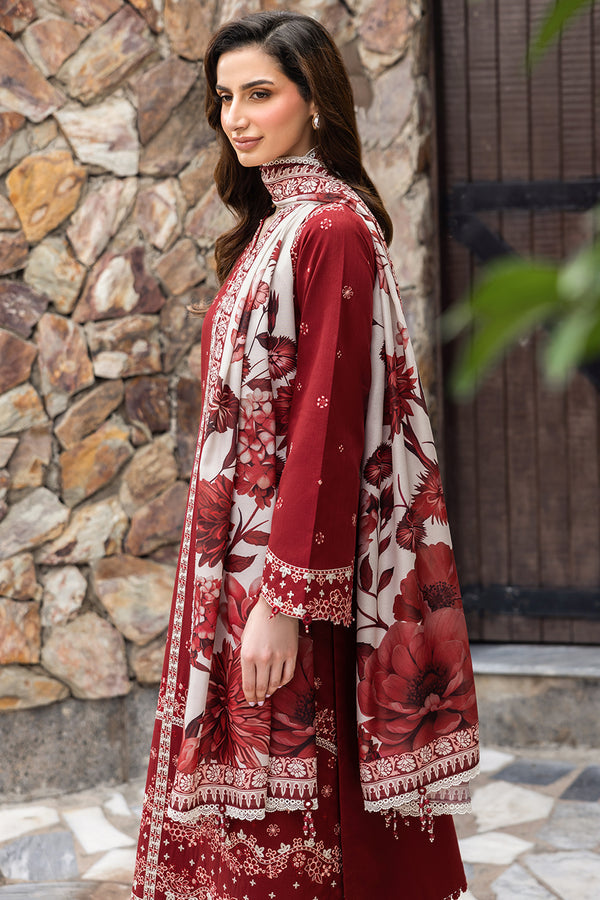 Farasha | Eminence Khaddar 25 | Claret-4