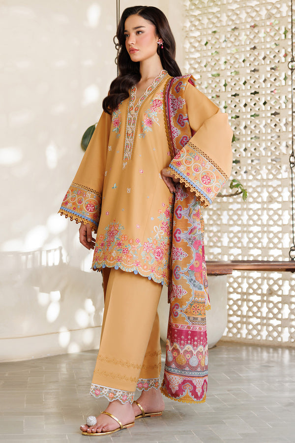 Farasha | Summer Weaves Embroidered Lawn | Golden Bloom -  Farasha Ladies Clothes - Original Designer Dress - House of Maryam