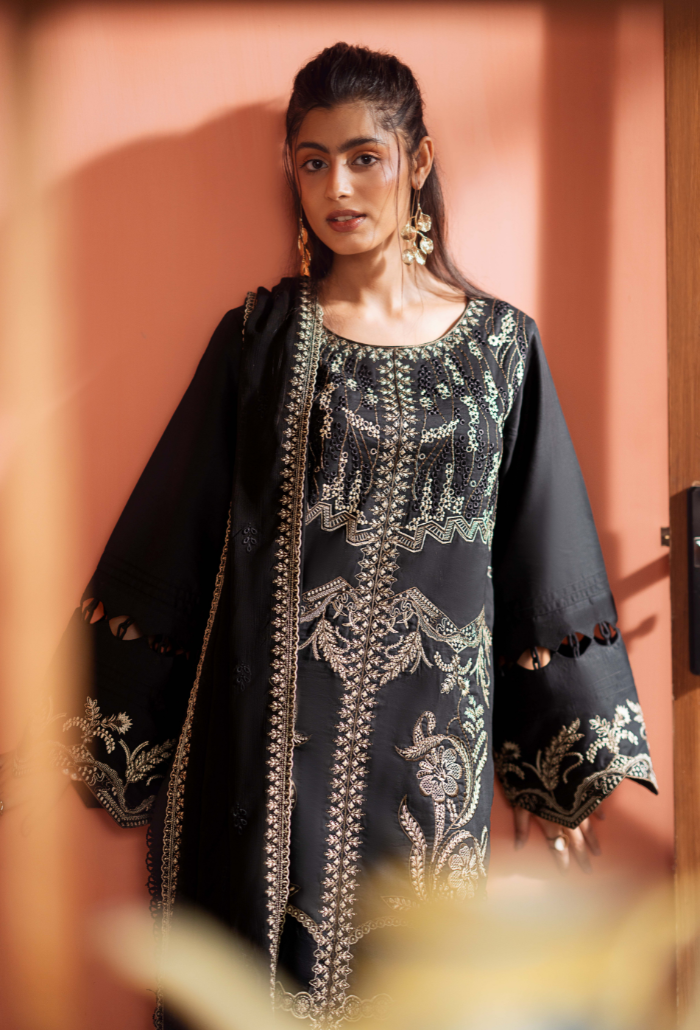 Humdum | Lala Rukh Lawn | Lalarukh - D03 -  Humdum Ladies Clothes - Original Designer Dress - House of Maryam