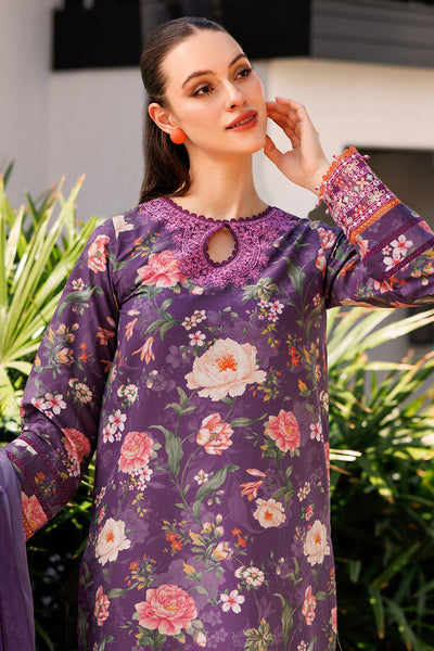 Farasha | Printed Essentials | Majestic Purple -  Farasha Ladies Clothes - Original Designer Dress - House of Maryam