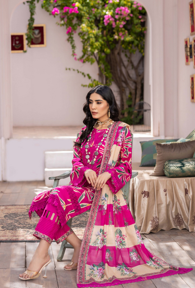 Humdum | Rang e Noor SS 24 | D02 -  HumDum Casuals - Original Designer Dress - House of Maryam