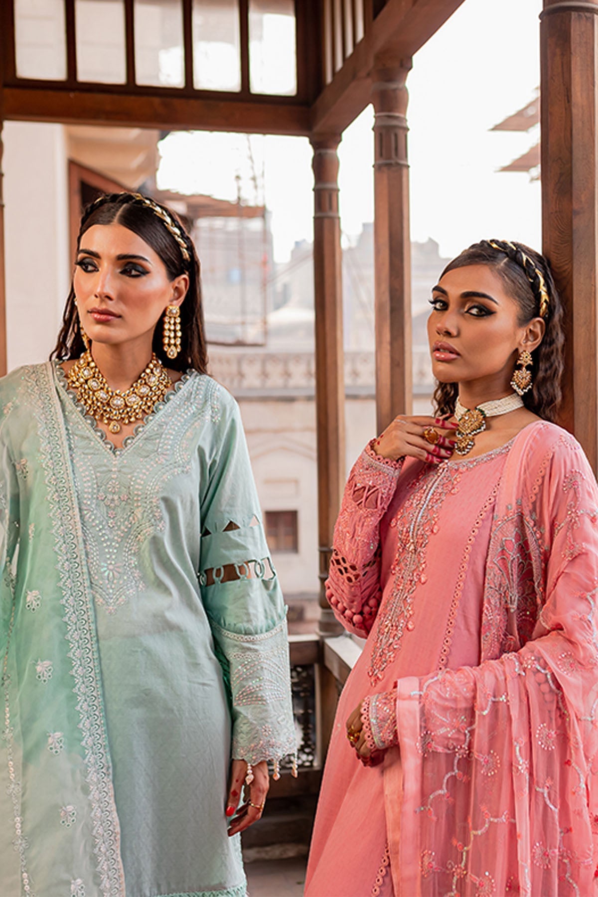 Nureh | Lawn Jacquard | NS-77 -  Nureh Ladies Clothes - Original Designer Dress - House of Maryam