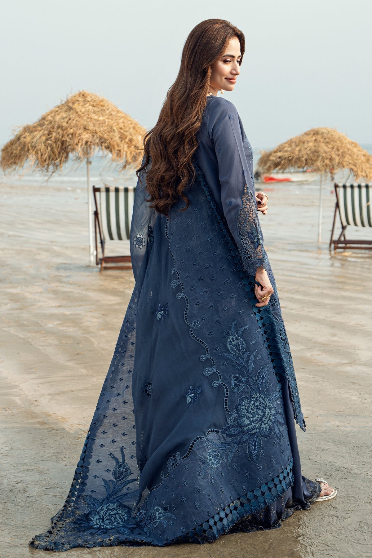 Nureh | Khuwab Luxury Lawn | NE-146 -  Nureh Ladies Clothes - Original Designer Dress - House of Maryam