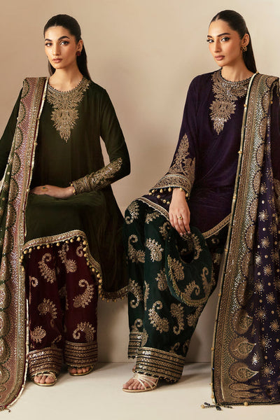Jazmin | Velvet Edit 24 | VF-2029 -  Jazmin Ladies Clothes - Original Designer Dress - House of Maryam