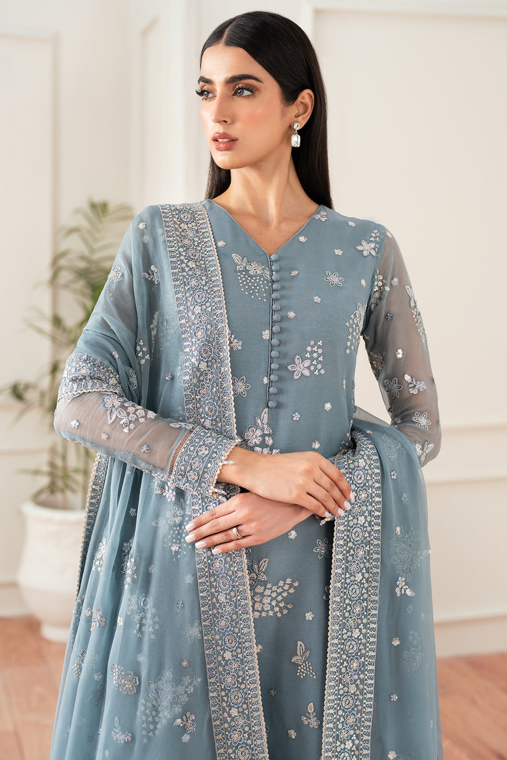 Farasha | Essence Formals 25 | Aqua Bliss -  Farasha Ladies Clothes - Original Designer Dress - House of Maryam