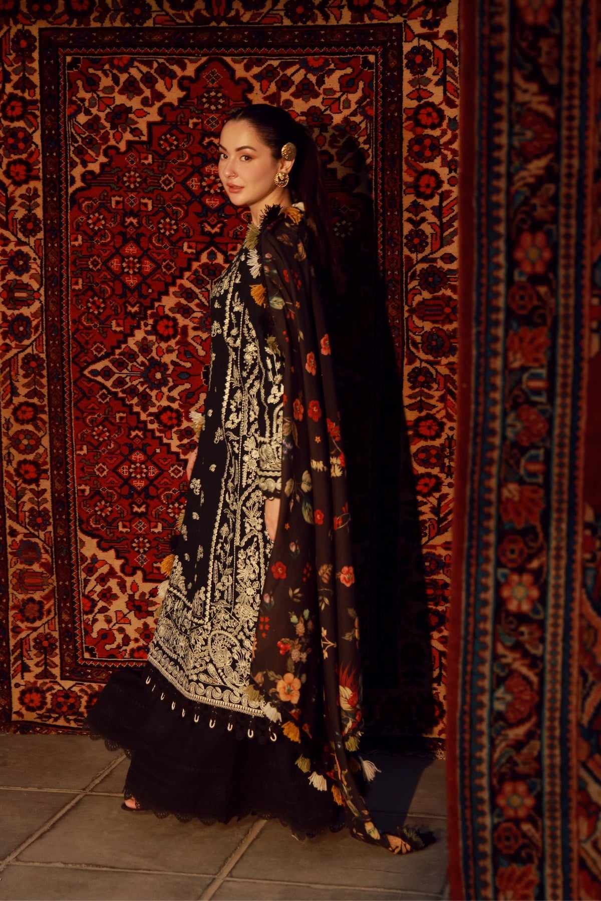 Maryam Hussain | Winter Shawl 25 | Mausam, image 2