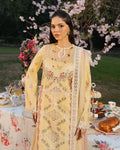Zevk | Flora Festive Lawn | LIME -  Zevk Ladies Clothes -  House of Maryam