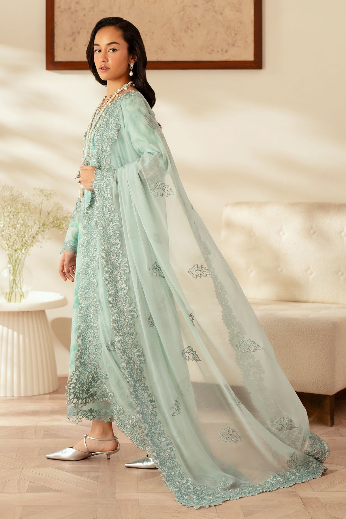 Nureh | Feya Eid Lawn | FE-03 -  Nureh Ladies Clothes - Original Designer Dress - House of Maryam