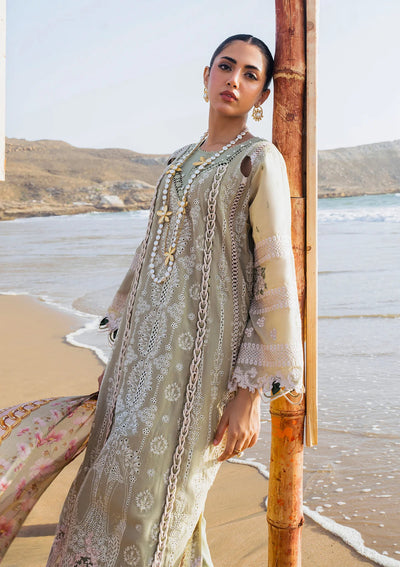 Elaf Premium | Hai Kuch Festive Lawn 24 | EHK-08 Pur Shokh -  Elaf Premium Luxury - Original Designer Dress - House of Maryam