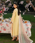 Zevk | Flora Festive Lawn | LIME -  Zevk Ladies Clothes -  House of Maryam