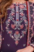 Farasha | Kaavish Lawn 24 | SHADOW BERRY by Designer Farasha - House of Maryam - Pakistani Designer Ethnic Wear in {{ shop.shopifyCountryName }}