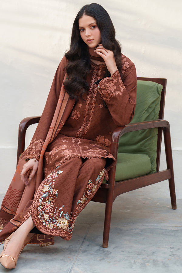 Farasha | Meline Premium Viscose 25 | Brown Clay-6