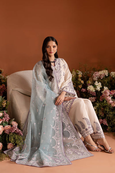Batik | Aylin Festive Solids | White Opal -  Batik Ladies Clothes - Original Designer Dress - House of Maryam