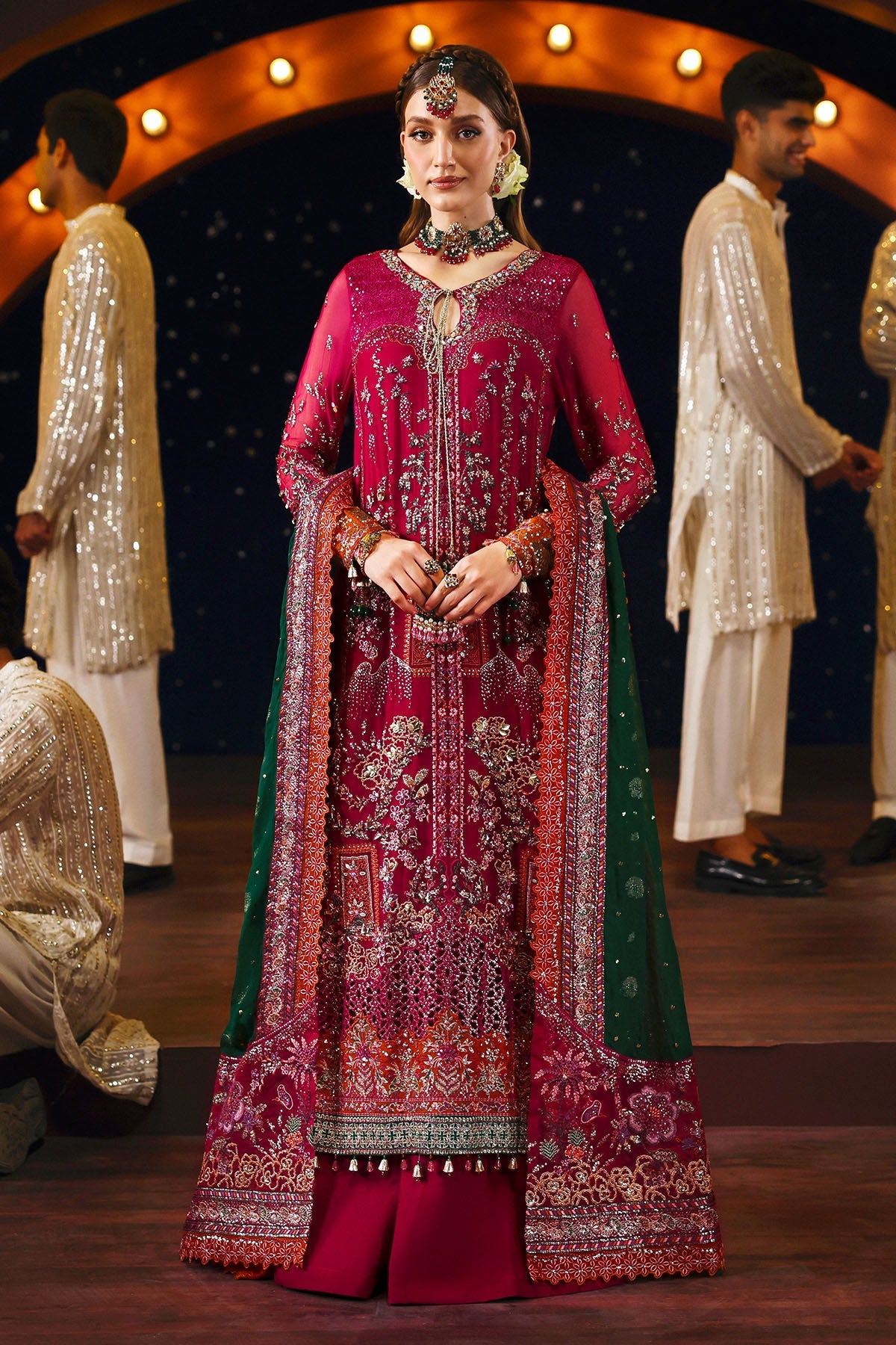 Nureh | Jhoomro 25' | NL-82 Syera -  Nureh jhoomro 25 - Original Designer Dress - House of Maryam