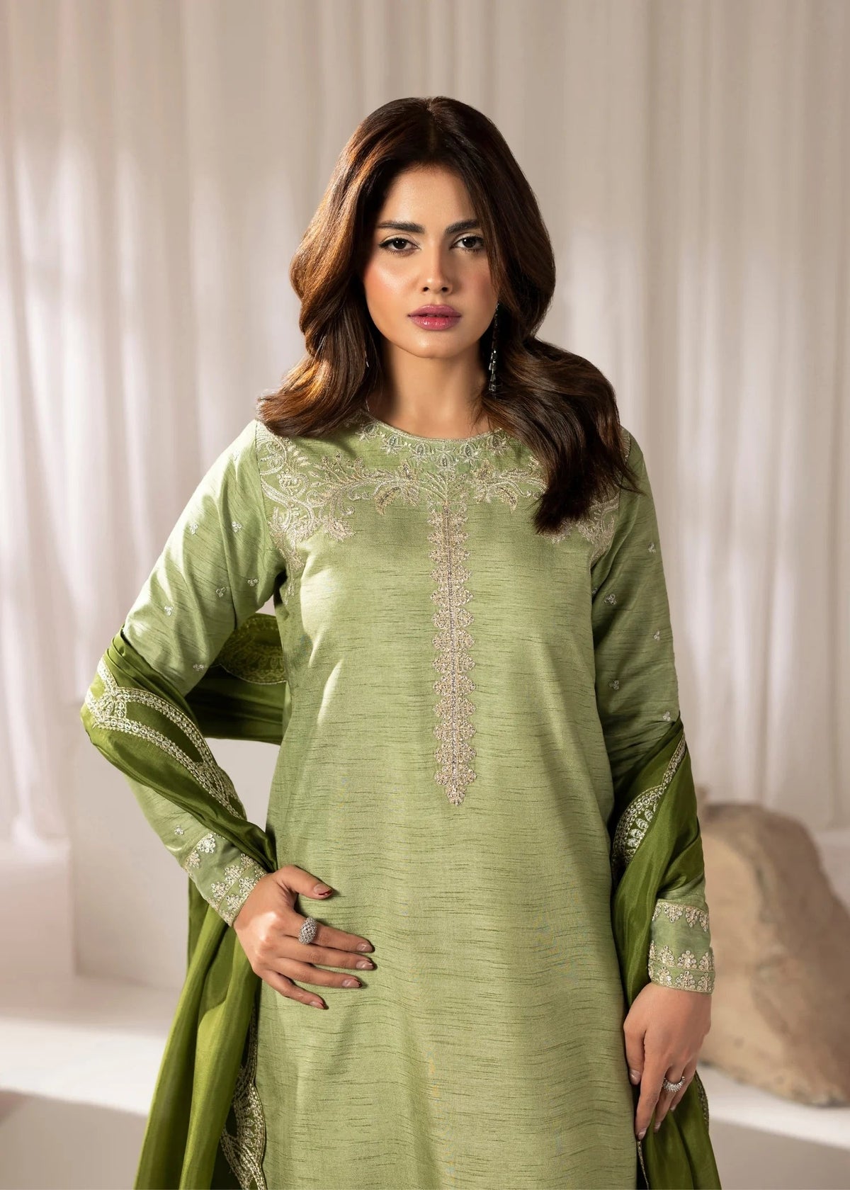 Jamnii | Silk Atelier Pret 26 | MINT CRUSH, image 3
