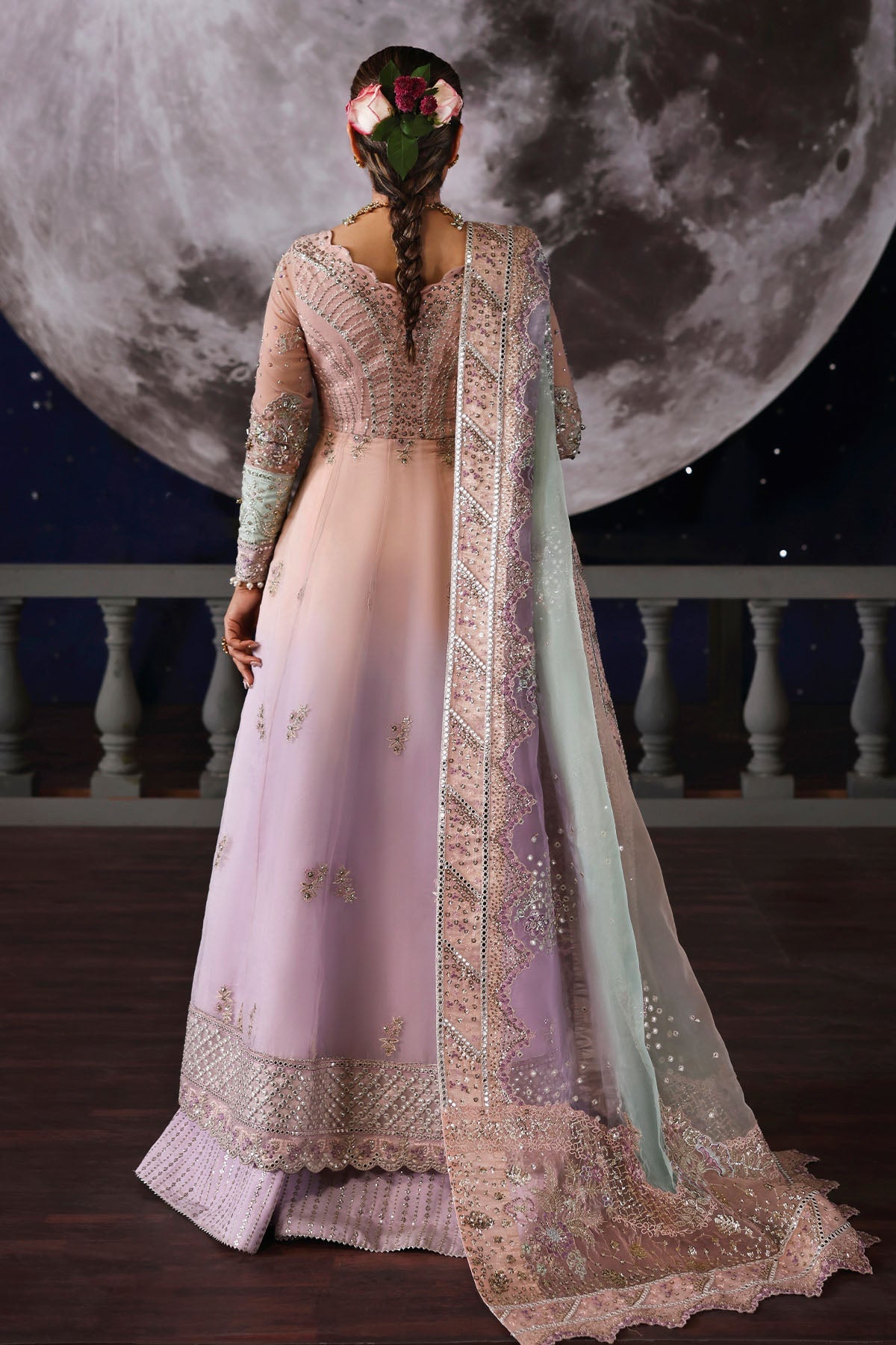Nureh | Jhoomro 25' | NL-81 Daria -  Nureh jhoomro 25 - Original Designer Dress - House of Maryam