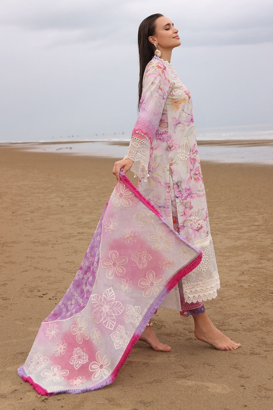 Nureh | Gardenia Embroidered Lawn 25 | NSG-172 -  Nureh Ladies Clothes -  House of Maryam