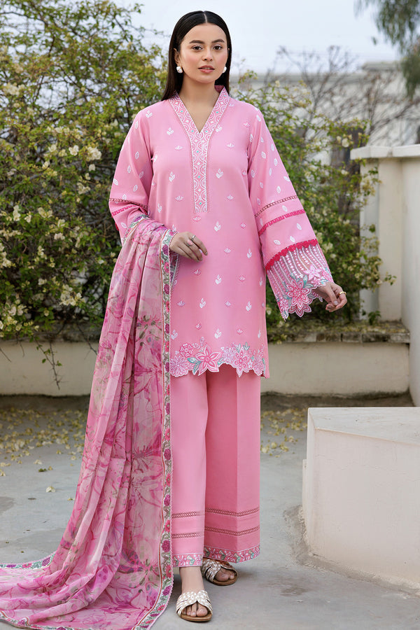 Farasha | Summer Weaves Embroidered Lawn | Soft Mist -  Farasha Ladies Clothes - Original Designer Dress - House of Maryam