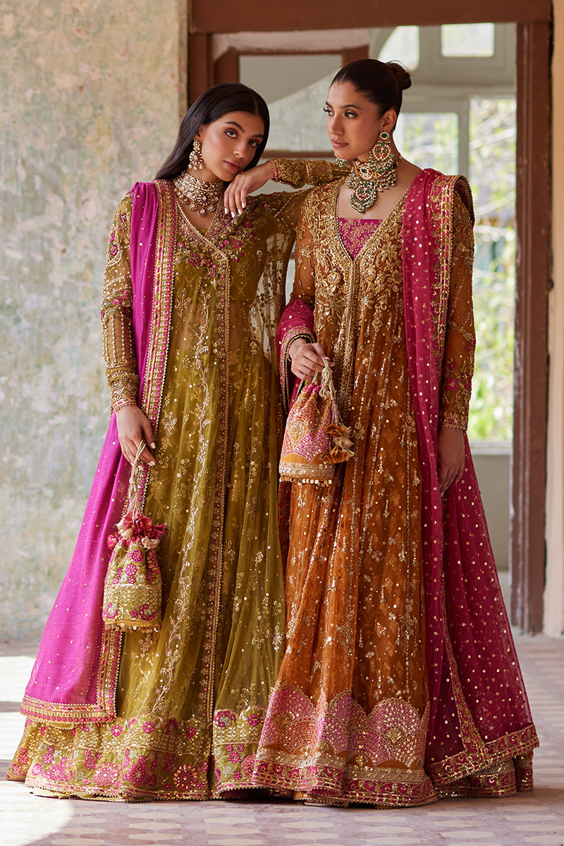 Mina Hassan | Formal Dholki Collection | Nour -  Mina Hassan Ladies Clothes - Original Designer Dress - House of Maryam