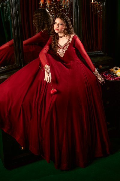 Hania & Umaimaz | Festive Collection | Zeba -  Hania & Umaima  - Original Designer Dress - House of Maryam