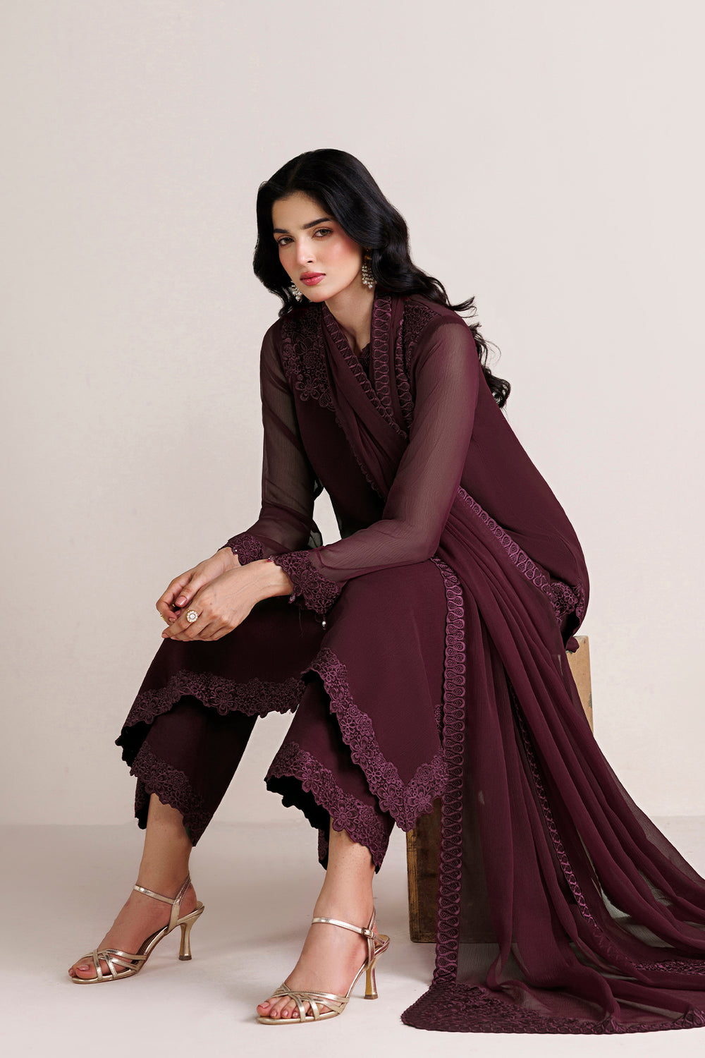 Farasha | Chiffon Essentials 26 | Oak Shadow, image 4