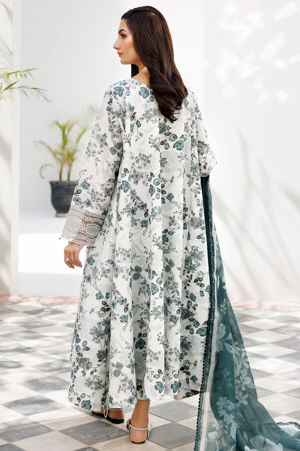 Farasha | Printed Essentials | Smokey Sea -  Farasha Ladies Clothes - Original Designer Dress - House of Maryam