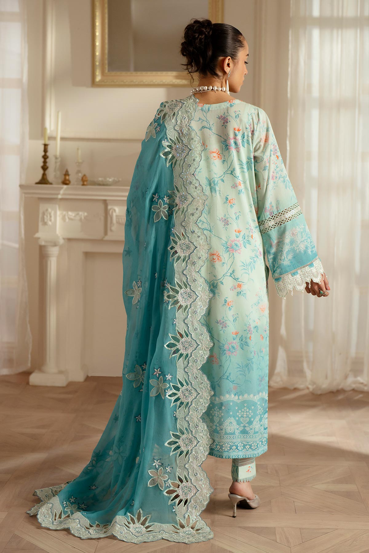 Nureh | Feya Eid Lawn | FE-06 -  Nureh Ladies Clothes - Original Designer Dress - House of Maryam