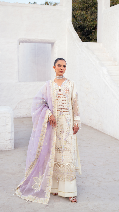 Zebtan | ZA-07 | Anaya Lawn -  Zebtan Luxury Lawn - Original Designer Dress - House of Maryam