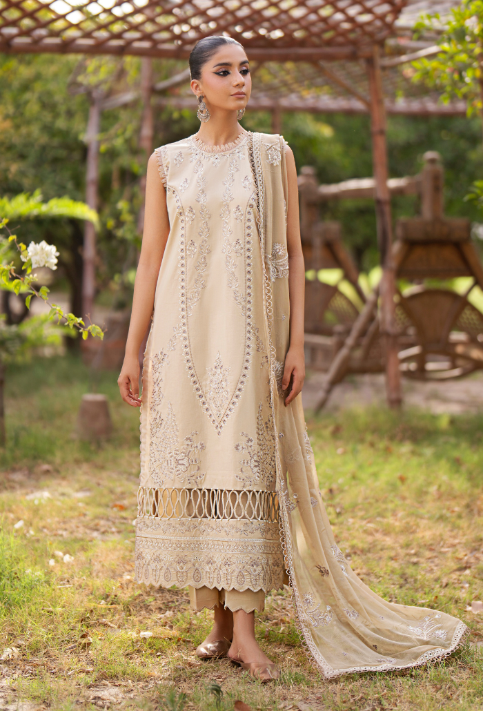 Humdum | Selin Lawn 25 |Selin - D08 -  Humdum Ladies Clothes -  House of Maryam