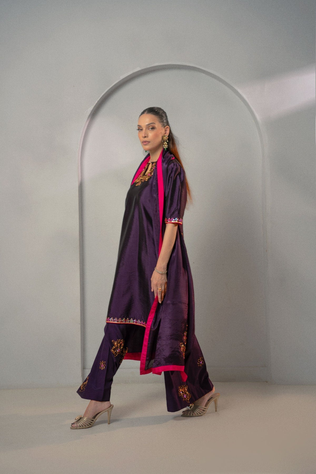 Fozia Khalid | Dilkash Festive Wear 25 | Zarqash, image 5