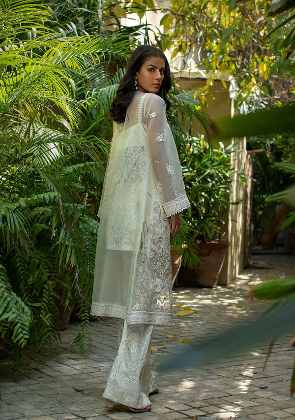 Layla Chatoor | Luxury Pret | Long Coat With Pants, image 2