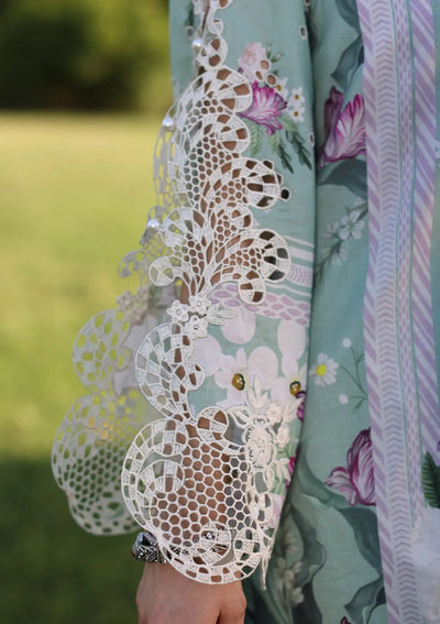 Elaf Premium | Prints Chikankari 24 | 05B CELESTIAL -  Elaf Premium Luxury - Original Designer Dress - House of Maryam