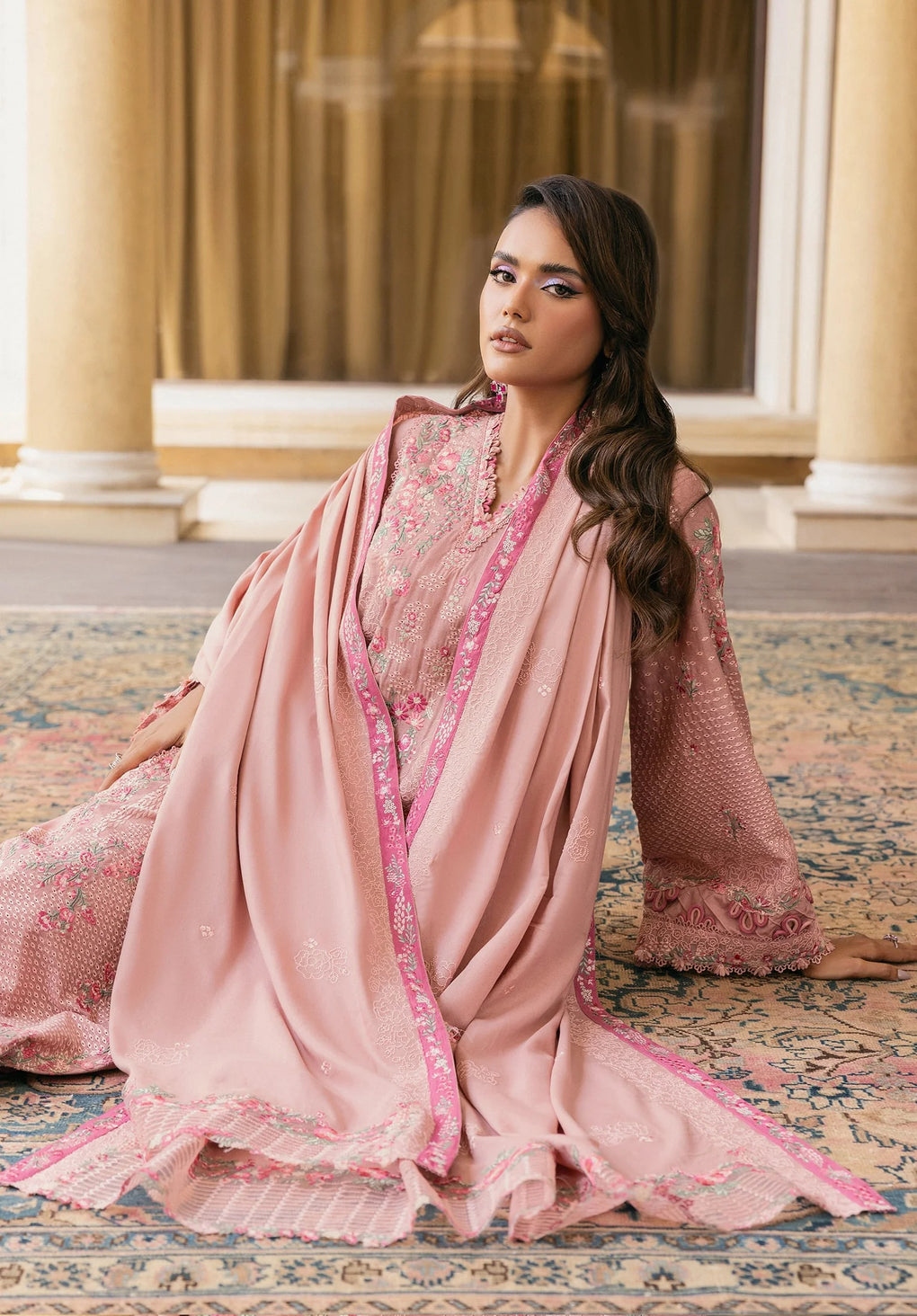 Elaf Premium | Luxury Winter 25 | EWK-3A DUSTYROSE, image 5