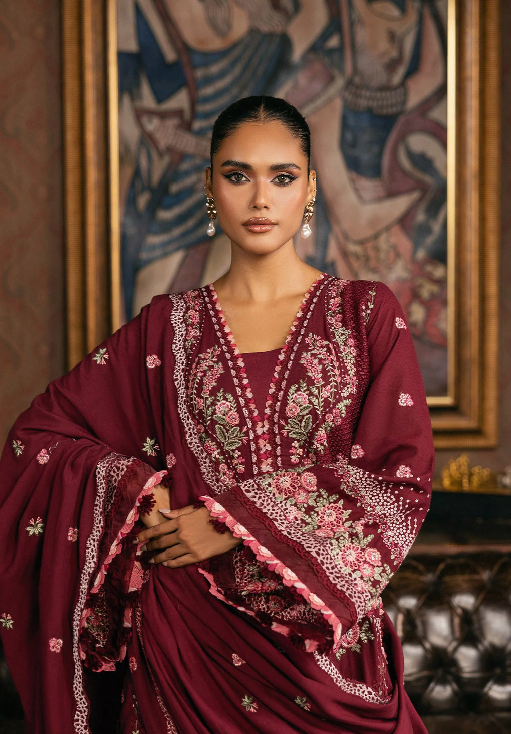 Elaf Premium | Luxury Winter 25 | EWK-4B CRIMSONELLE, image 3