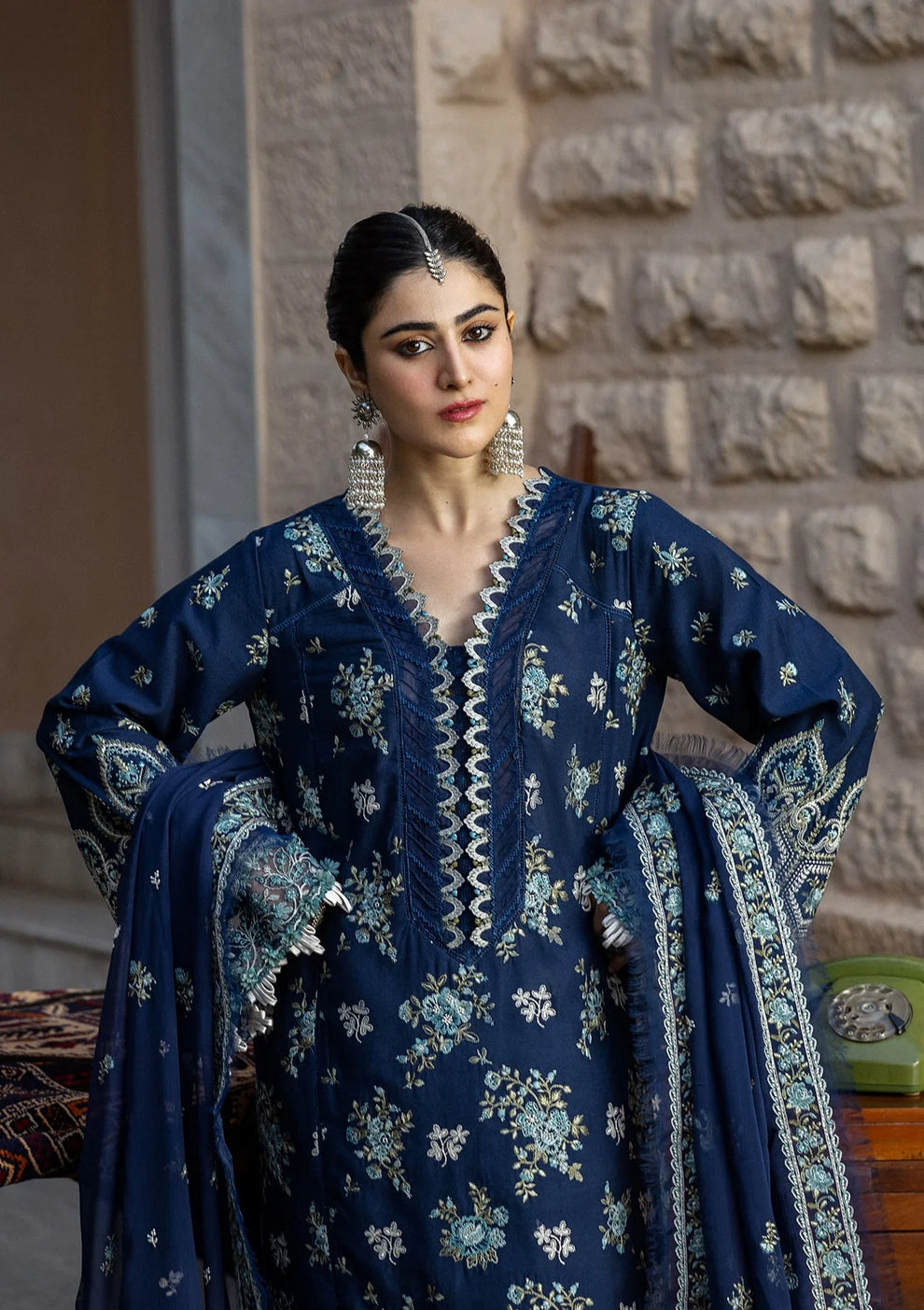 Kahf Premium | Karandi 25 | AZURE BLUE, image 4