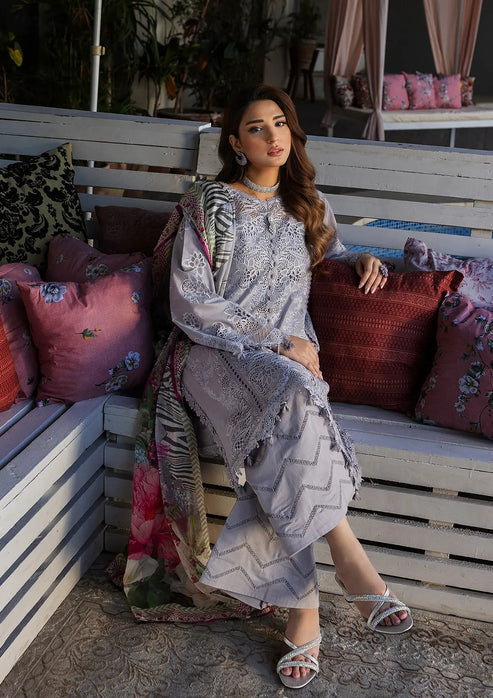 Kahf Premium | Luxury Lawn 25 | KLR-04 Lilia -  Kahf Premium Ladies Clothes - Original Designer Dress - House of Maryam