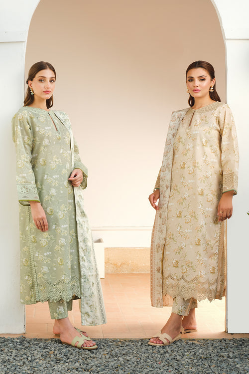 Baroque | Luxury Pret 24 | LAWN UF-655 by Designer Baroque - House of Maryam - Pakistani Designer Ethnic Wear in {{ shop.shopifyCountryName }}