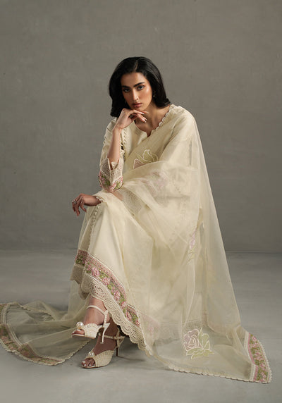 Zarqash | Silk Edit | ZQS 017 SUNLEE -  Zarqash Ladies Clothes - Original Designer Dress - House of Maryam
