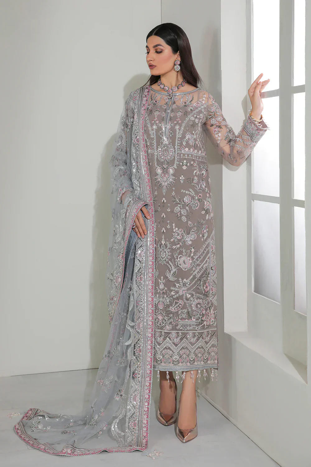 Baroque | Formals Collection | UF-184 -  Baroque Formal - Original Designer Dress - House of Maryam