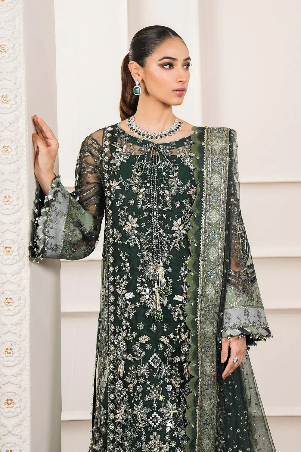 Baroque | Chantelle Embroidered Collection | CH12-05 -  Baroque Bridal - Original Designer Dress - House of Maryam