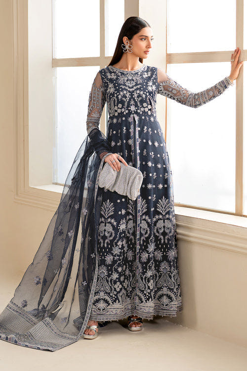 Baroque | Luxury Pret 24 | NET UF-621 -  Baroque Luxury - Original Designer Dress - House of Maryam