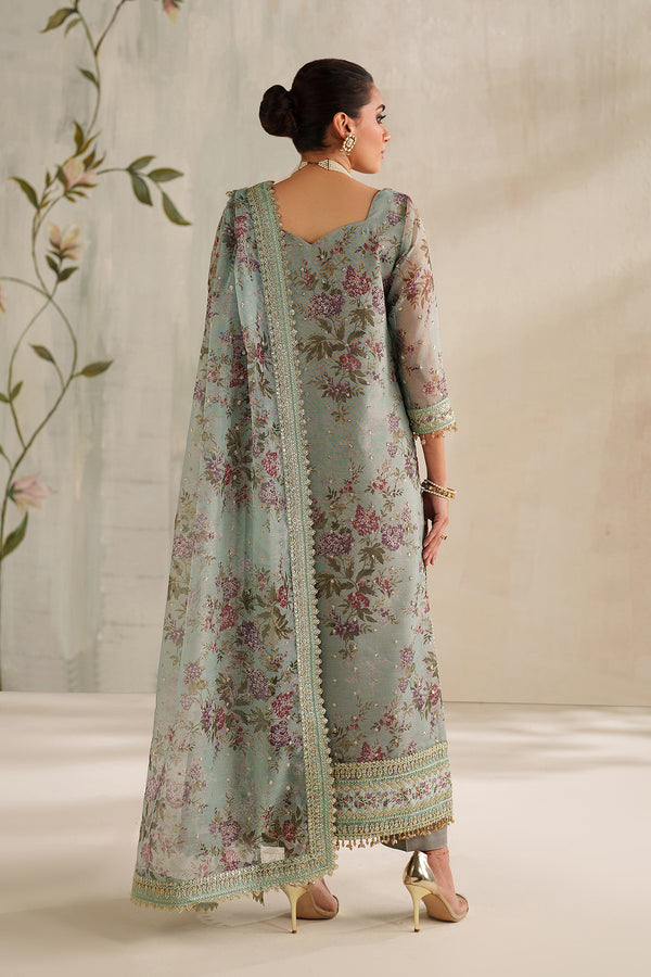 Baroque | Formals Collection | EMBROIDERED COTTON NET UF-4373, image 2