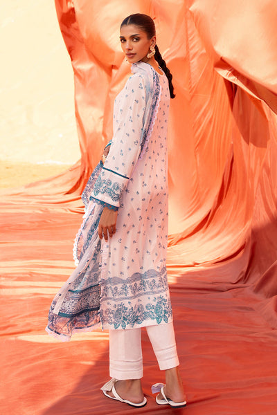 Cross Stitch | Eid Lawn 24 | FLORET -  Cross Stitch Luxury - Original Designer Dress - House of Maryam